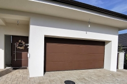 Hladký panel bez drážky, barva hnědá